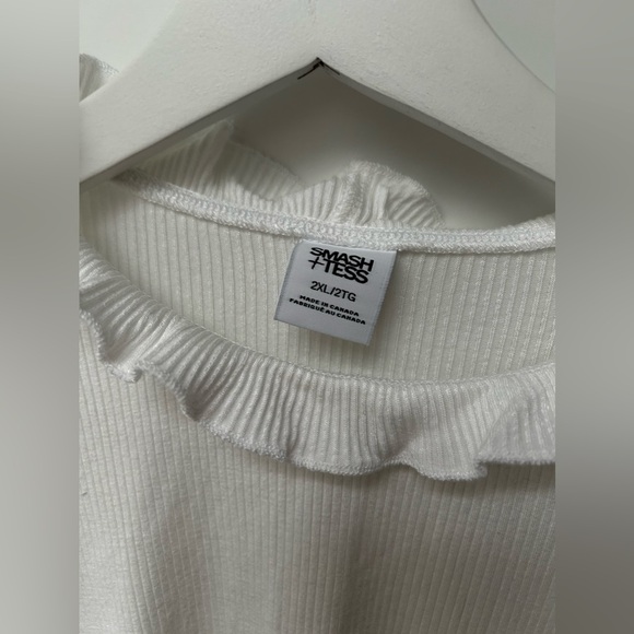 White long sleeve top - Picture 3 of 3